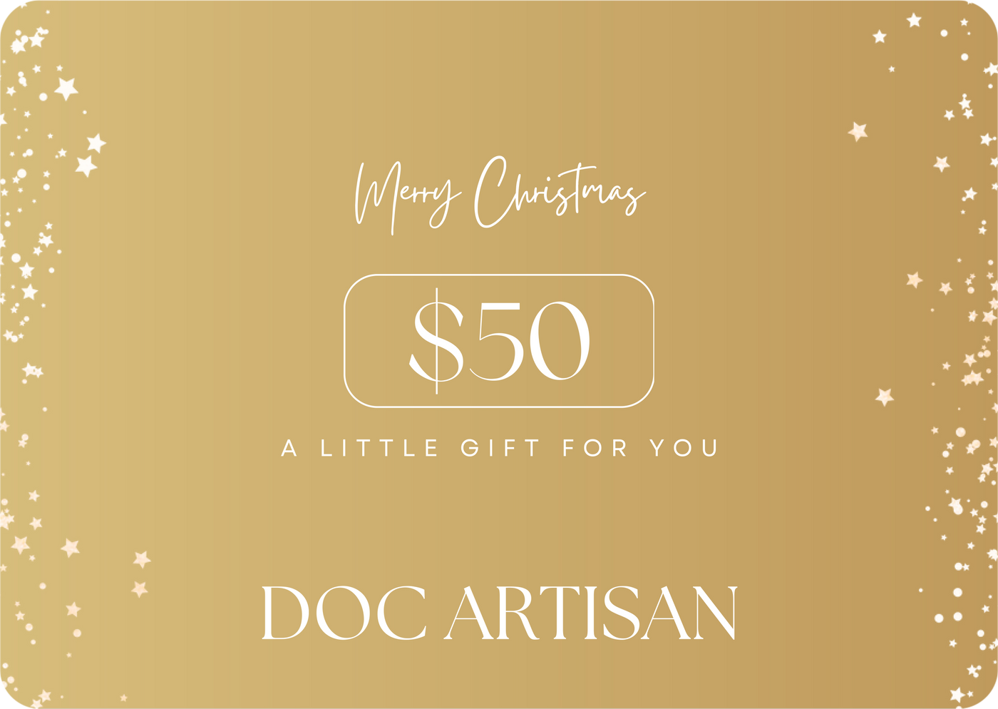 Doc Artisan Christmas E-Gift Card